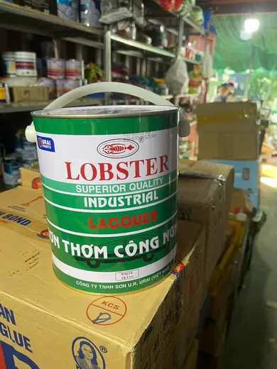 Thùng sơn Lobster màu trắng
